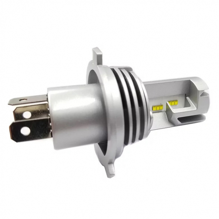 Becuri LED H4 M3, 5000lm 6500K 12V 24V 50W Pentru Masina Motocicleta Camoiane [9]