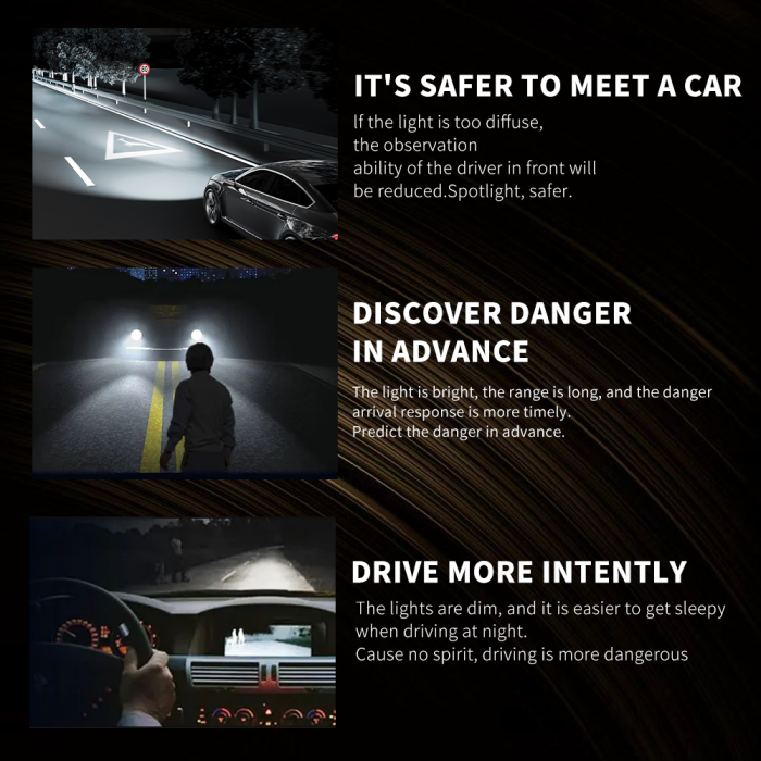 Kit 2 Lupe Bi-Led 3″ Faza scurta/Faza lunga, G2 P Seria, 120W, 6000K, 8000lm, 12V +500 % Luminozitate [6]