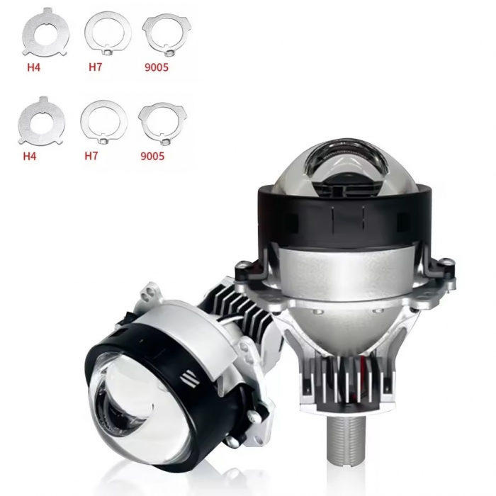 Kit  Lupe Bi-Led 3″ Fază scurtă/Fază lungă, P20 Seria, 90W, 6500K, 6500lm, IP68, 9-16V DC [3]