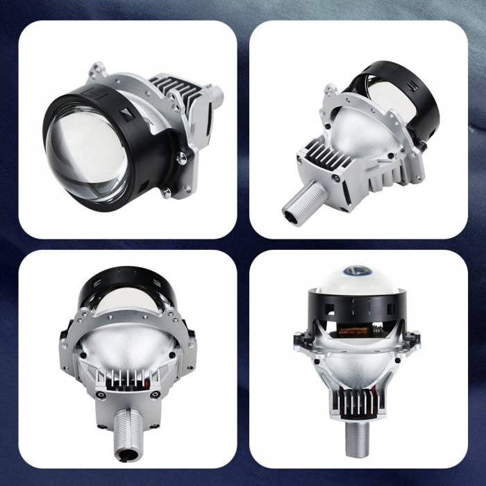 Kit  Lupe Bi-Led 3″ Fază scurtă/Fază lungă, P20 Seria, 90W, 6500K, 6500lm, IP68, 9-16V DC [5]