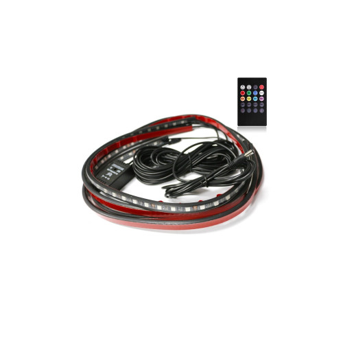 Kit banda LED RGB Digital cu aplicatie BTT sub masina 12V [2]