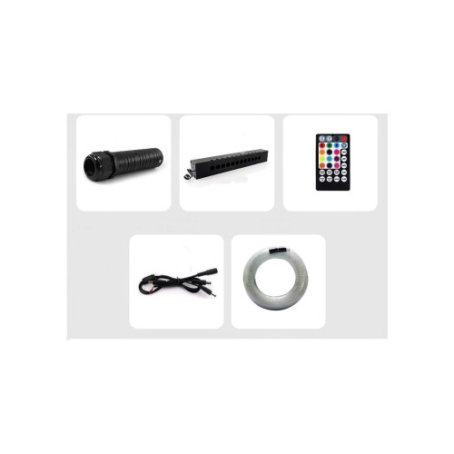 Kit fibra optica LED RGB+W plafon instelat cu efect meteorit si Stea Cazatoare 700 fire ,3m 12V [4]
