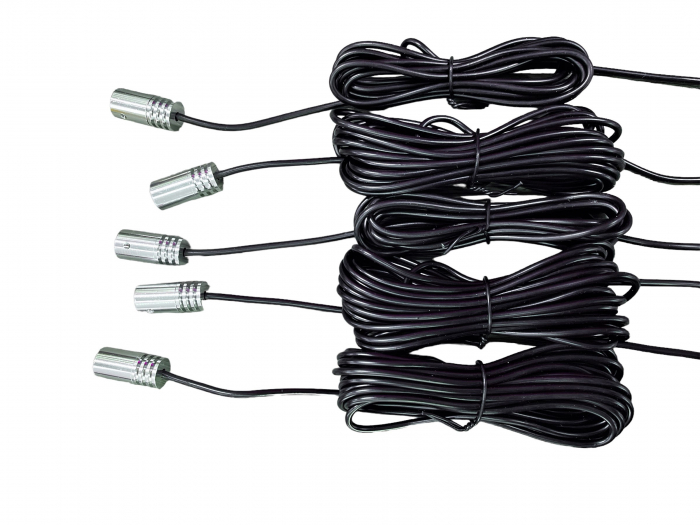 Kit fir  NEON LED RGB si banda  LED RGB 22CM cu telecomanda 12V [5]