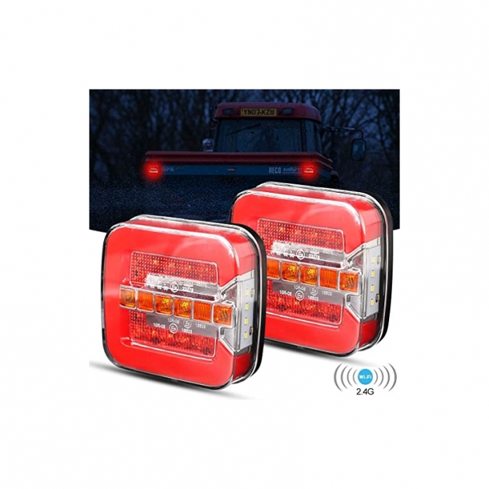 Kit lampi LED wireless 12-24V Cod: SL-5023B [1]