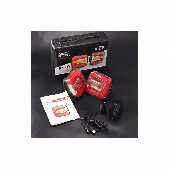 Kit lampi LED wireless 12-24V Cod: SL-5023B [2]
