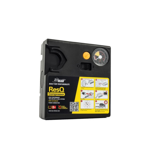 Kit reparatie anvelopa cu compresor AIRMAN ResQ Tire Repair + solutie 450ml [2]