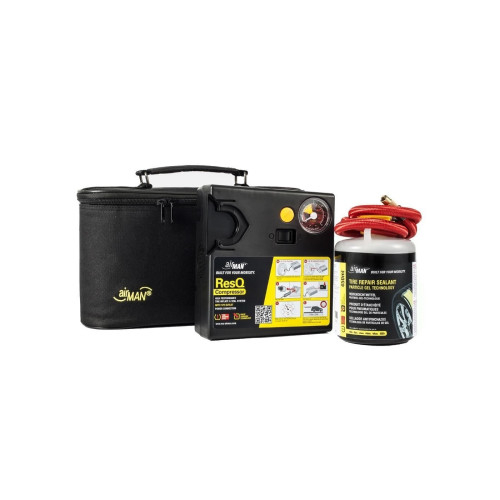 Kit reparatie anvelopa cu compresor AIRMAN ResQ Tire Repair + solutie 450ml [1]