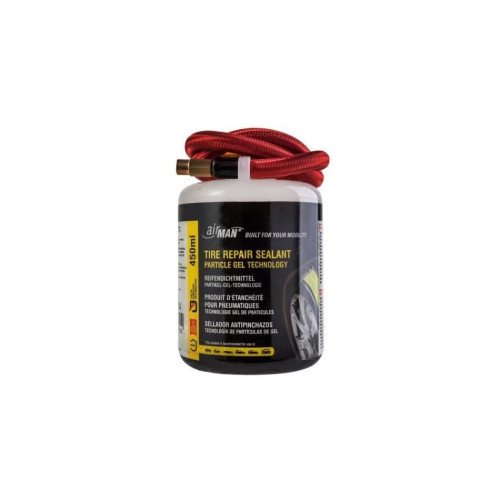 Kit reparatie anvelopa cu compresor AIRMAN ResQ Tire Repair + solutie 450ml [3]