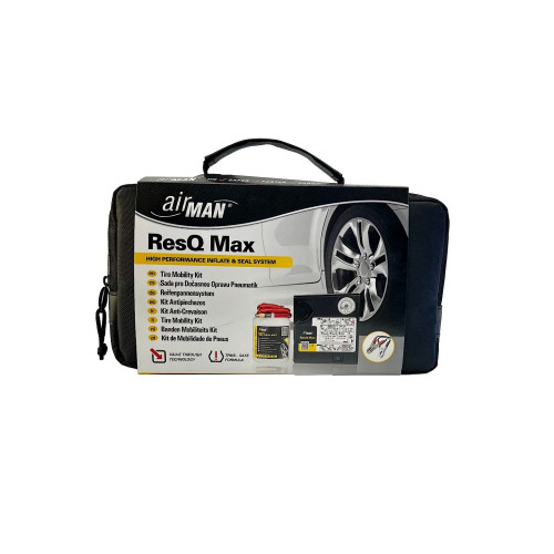 Kit reparatie pana auto airMAN ResQ Max cu compresor 12V si sigilant Active Seal [2]