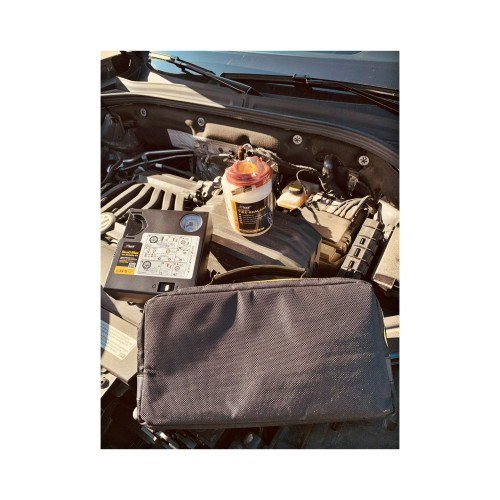 Kit reparatie pana auto airMAN ResQ Max cu compresor 12V si sigilant Active Seal [5]