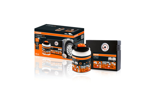 Kit reparatii anvelope (Compresor + Spray reparatii anvelope) Tyreseal Osram [5]