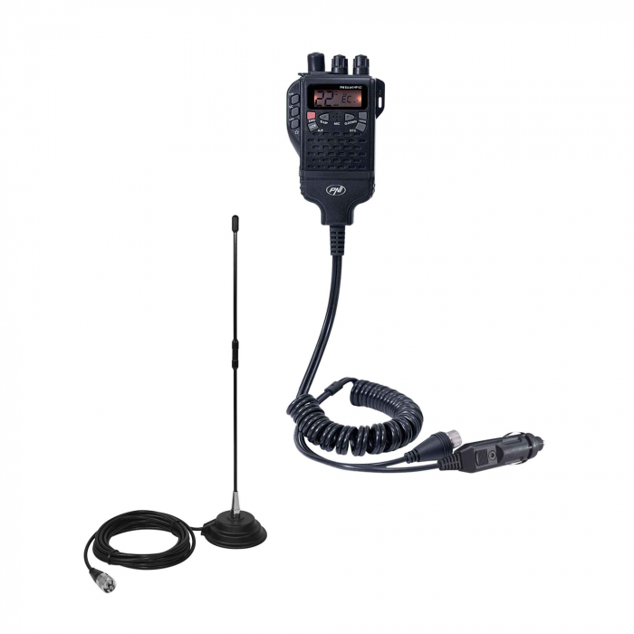 Kit Statie radio CB PNI Escort HP 62 si Antena PNI Extra 40 cu magnet inclus [1]