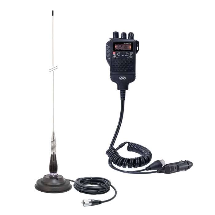 Kit Statie radio CB PNI Escort HP 62 si Antena PNI ML100 cu magnet inclus [1]