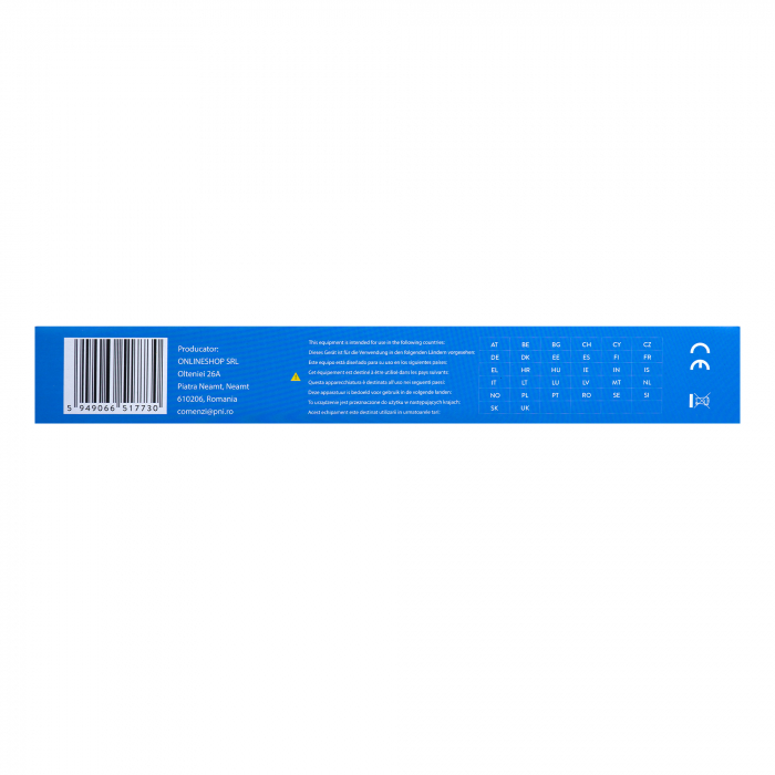Kit statie radio CB PNI Escort HP 7120 ASQ, RF Gain, 4W, 12V si antena CB PNI Extra 48 cu magnet inclus, 45cm, SWR 1.0 AM/FM comutati doar in banda EU [16]