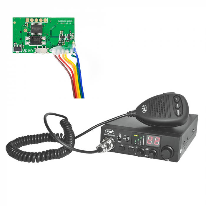 Kit Statie radio CB PNI Escort HP 8000L si Modul de ecou si roger beep PNI ECH01 [6]