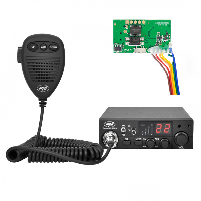 Kit Statie radio CB PNI Escort HP 8001L si Modul de ecou si roger beep PNI ECH01 [8]