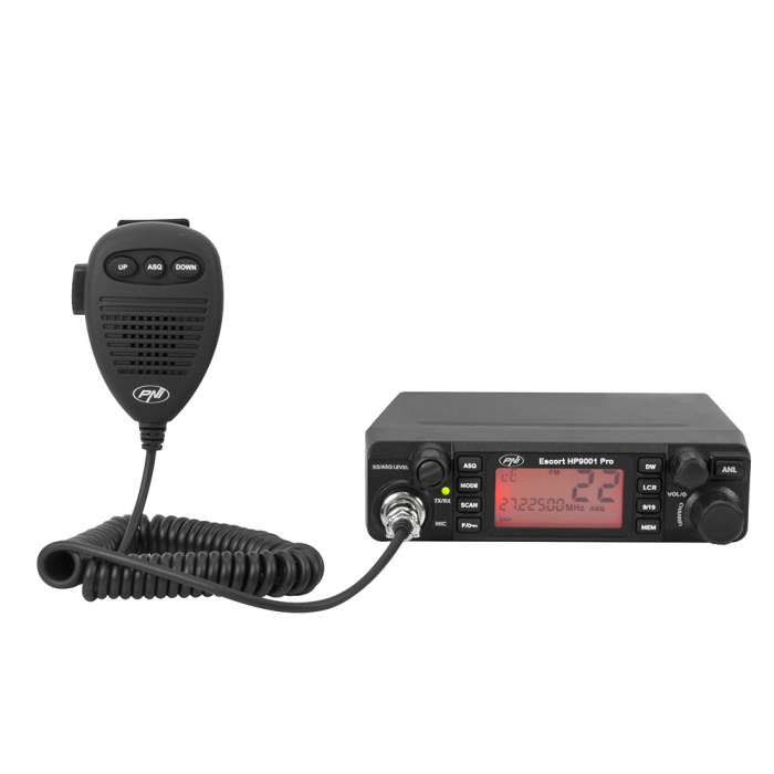 Kit Statie radio CB PNI ESCORT HP 9001 PRO ASQ 12/24 + Antena CB PNI Extra 45 cu magnet [2]