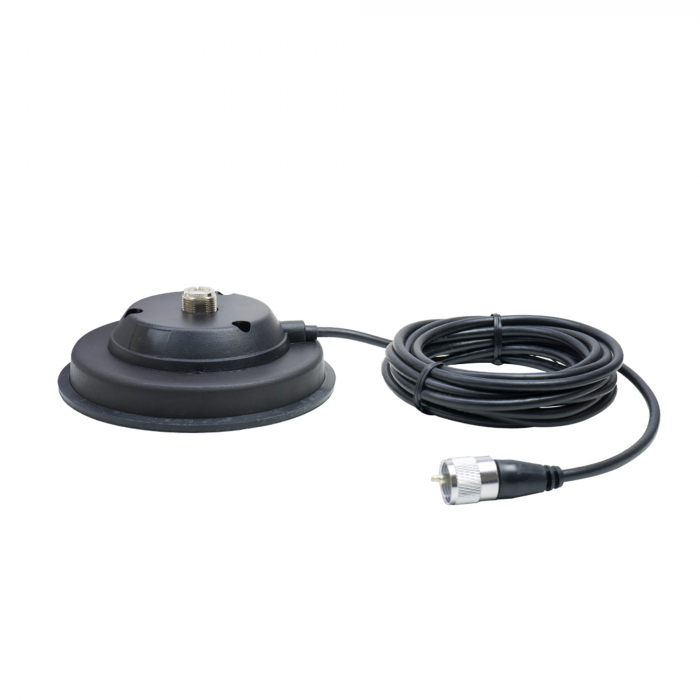 Kit Statie radio CB portabila PNI Escort HP 82, multi standard, 4W, 12V, AM-FM cu antena CB PNI ML100 cu magnet [4]