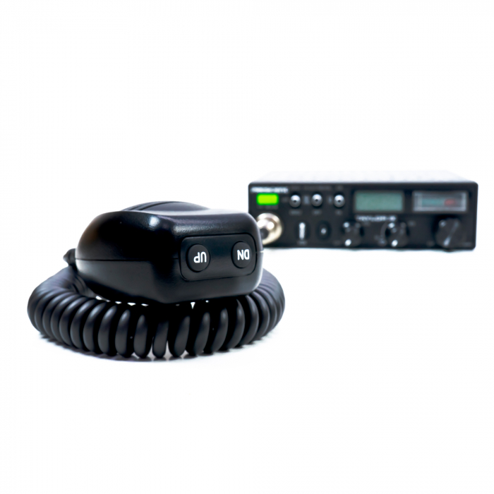 Kit Statie radio CB President TAYLOR IV ASC + Antena CB PNI ML70, lungime 70cm, 26-30MHz, 200W [6]