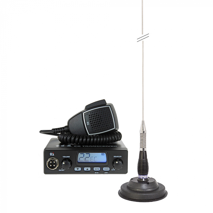 Kit Statie radio CB TTi TCB-550 + Antena PNI ML100 [1]