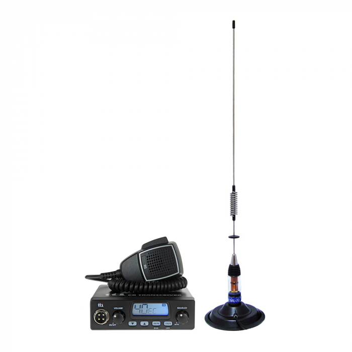 Kit Statie radio CB TTi TCB-550 + Antena PNI ML70 [2]