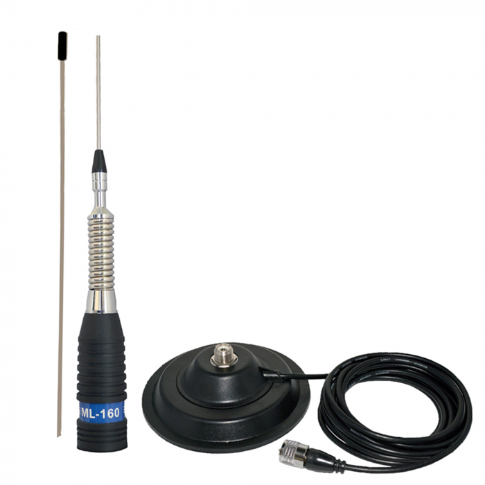 Kit Statie radio CB TTi TCB-900 EVO + Antena CB PNI ML160 cu magnet [2]