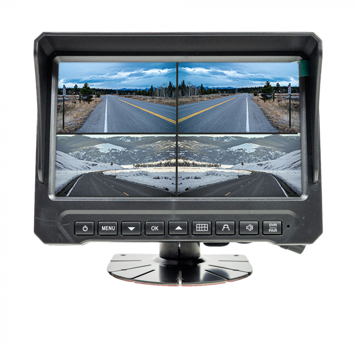 Kit supraveghere video wireless PNI TRK504 pentru camion DVR cu monitor LCD si 4 camere [3]