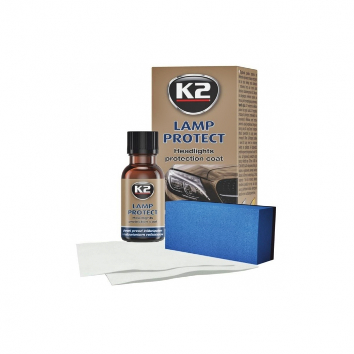 Lac Protejarea Luciului Farurilor Dupa Polisare K2, 10ml [2]