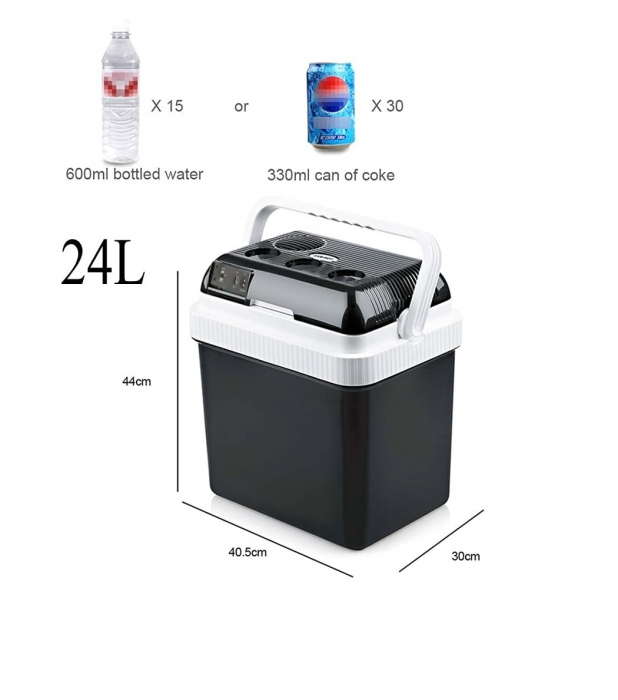 Ladă frigorifică electrică multifuncțională cu funcție de încălzire 24L - 12V/220V [7]