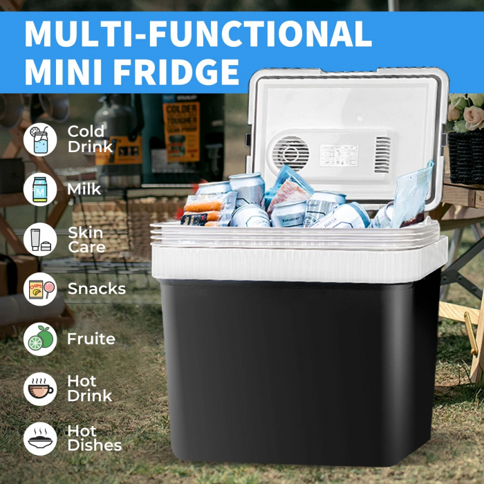 Ladă frigorifică electrică multifuncțională cu funcție de încălzire 24L - 12V/220V [3]