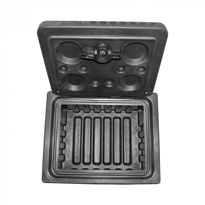 Lada pentru scule din plastic negru 380x400x500 mm [4]