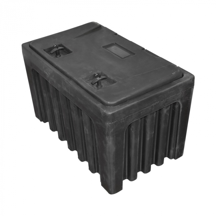 Lada pentru scule din plastic negru 460x580x800 mm [3]