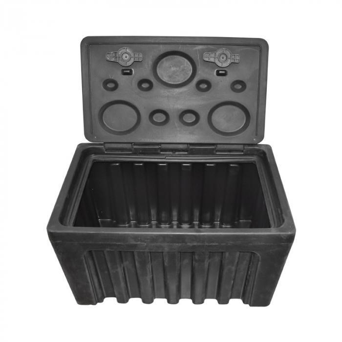 Lada pentru scule din plastic negru 460x580x800 mm [1]