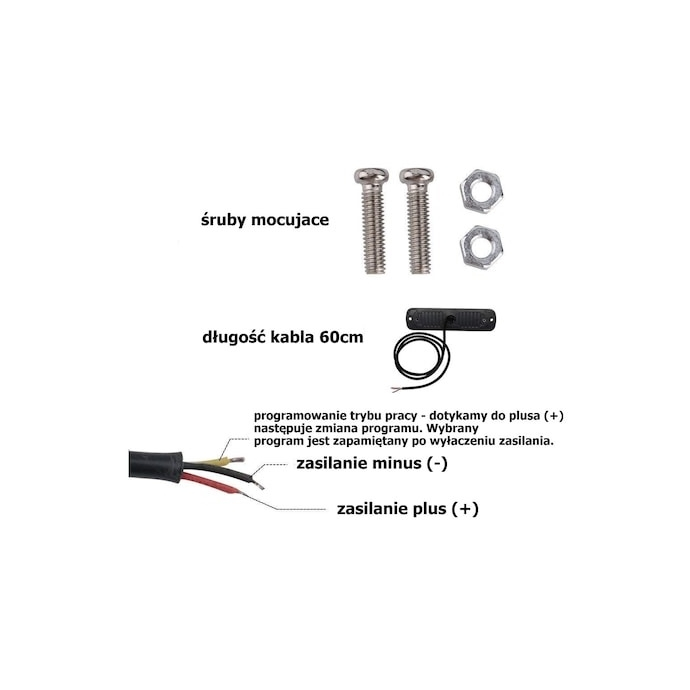 Lampa 12 LED profesionala stroboscopica lumina portocalie 12LED 12V-24V [8]