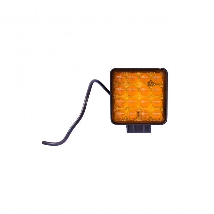 Lampa ceata cu 16 LED-uri 10-30V 48W unghi radiere 60 de grade tip flood [3]