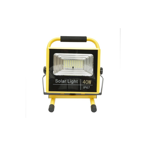 Lampa de lucru LED portabila 40W, 8000K cu acumulator LifePO4 2x6000mAh telecomanda si cadru stativ IP67 Breckner Germany [2]