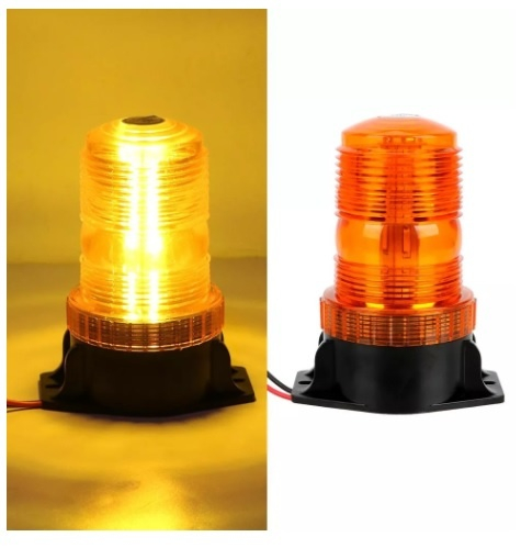 Girofar LED  stroboscopic, 130mm x 74mm, 12V - 24V, 30 diode SMD [3]