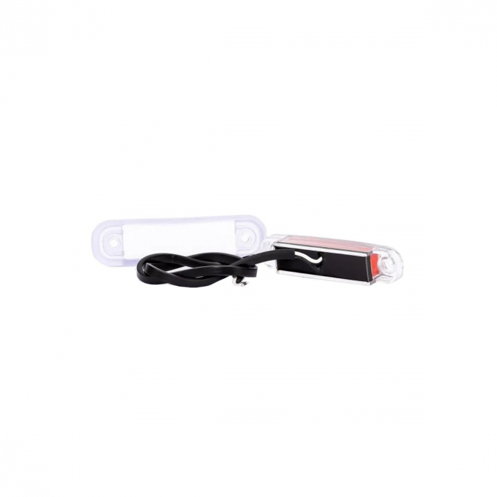 Lampa gabarit 110x30.5, LED, rosie, 12-36V, Fristom [3]