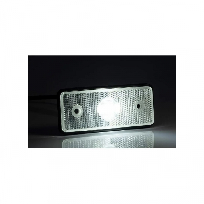 Lampa gabarit LED 110x45, alba 12-36V [2]