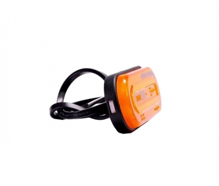 Lampa gabarit 121x47, LED, galbena,Fristom [4]