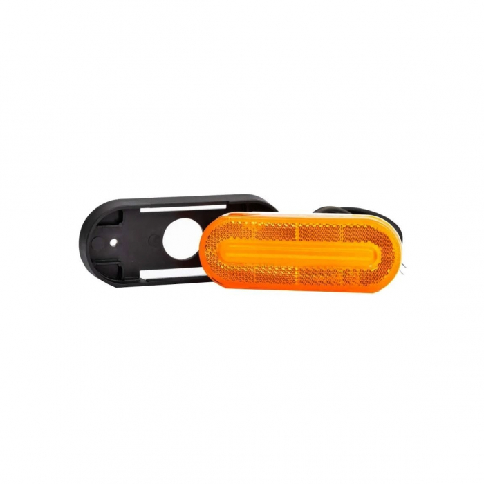 Lampa gabarit 124x51 LED galbena 12-36V [2]