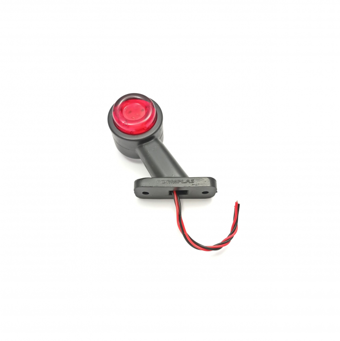 Lampa gabarit cu brat 12 LED SMD Alb - Rosu 12V-24V  - Dreapta [4]