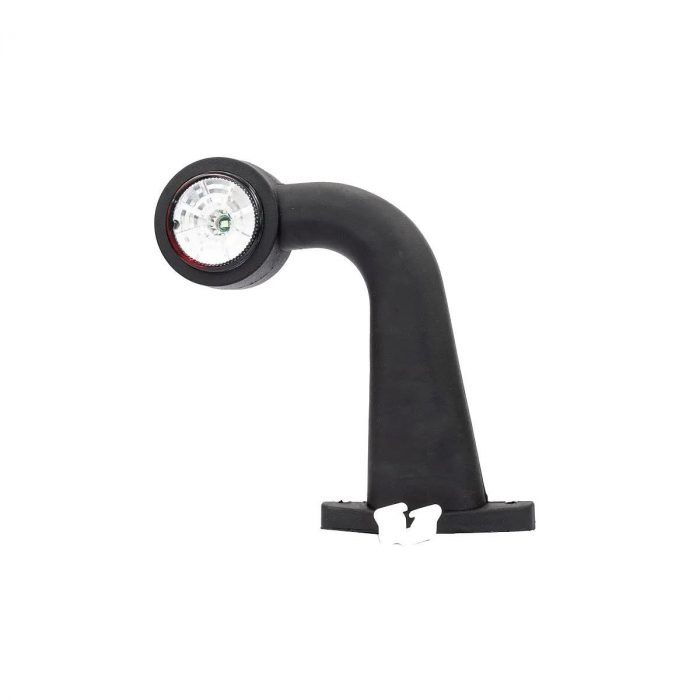 Set Lampi gabarit cu brat cu cot 90°, 175mm, LED, alb-rosie, 12-36V [2]