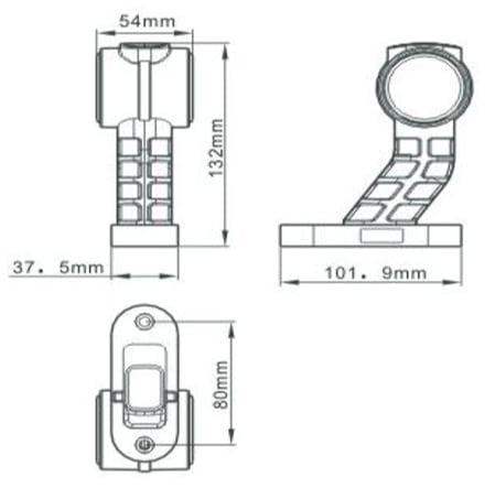 Lampa gabarit cu LED  STANGA 12-24V [2]