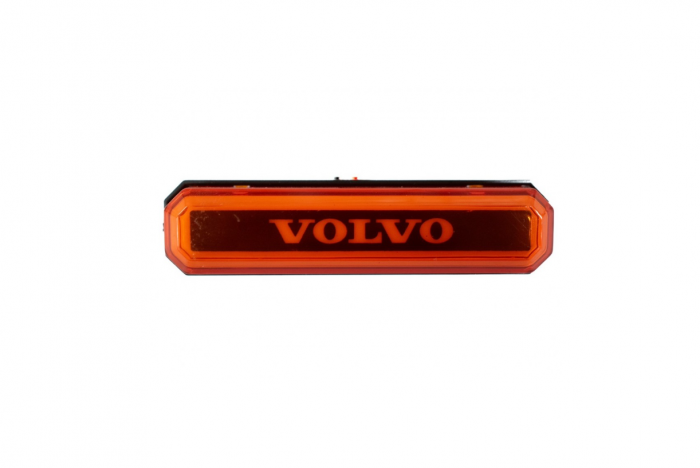Lampa gabarit cu LOGO NEON Galben VOLVO 12-24 V [5]