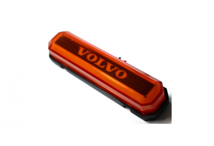 Lampa gabarit cu LOGO NEON Galben VOLVO 12-24 V [7]