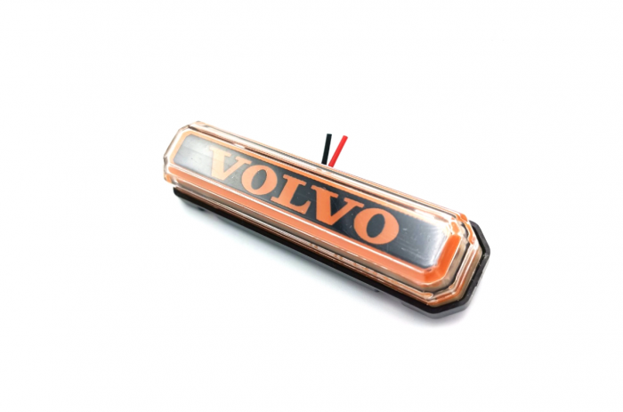 Lampa gabarit cu LOGO NEON Galben VOLVO 12-24 V [3]