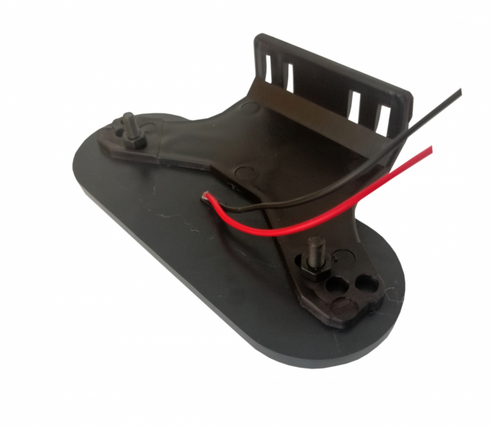 Lampa Gabarit 20 LED-uri, cu Suport, Galbena, Forma Ovala, 12-24V [3]