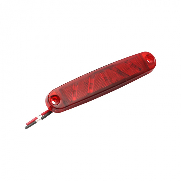 Lampa gabarit laterala cu LED alba 100mm 12-24V [5]