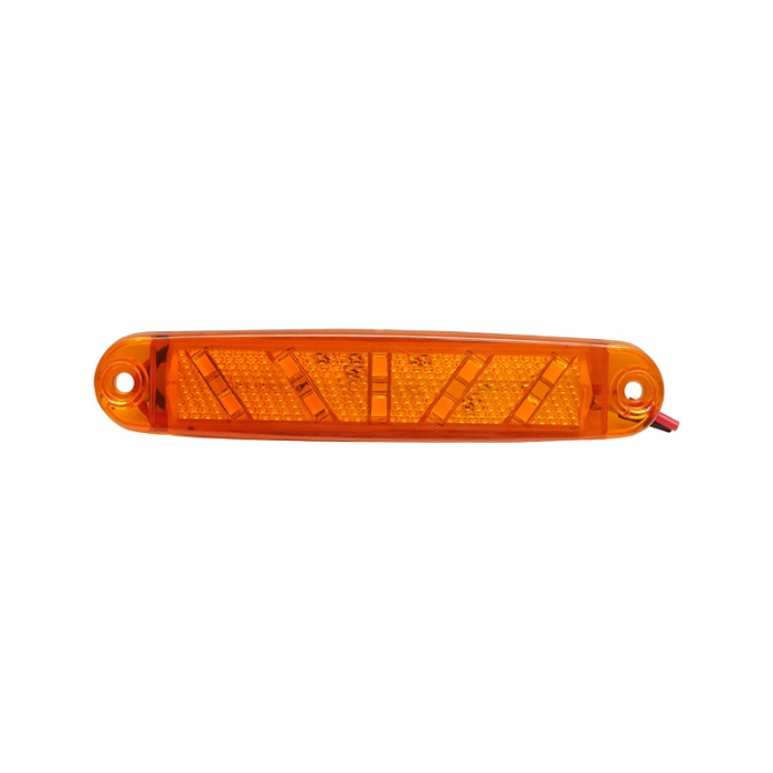 Lampa gabarit laterala cu LED alba 100mm 12-24V [3]